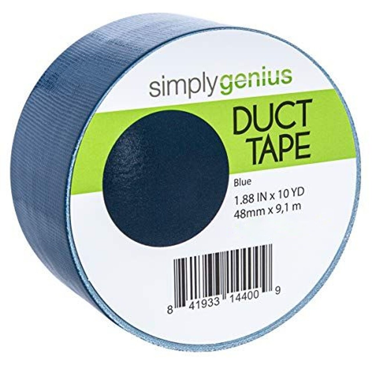 Simply Genius 1 Pack Art & Craft Duct Tape, Heavy Duty, 1.8 in x 10 yards, Craft Supplies for Kids & Adults, Colorful Tape for DIY, Craft & Home Improvement, Blue
